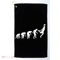 Evolution of a Hooper Basetball Player Design Golf Towel thumb 0