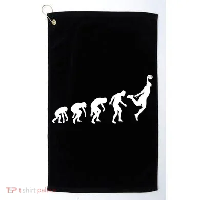 Evolution of a Hooper Basetball Player Design Golf Towel