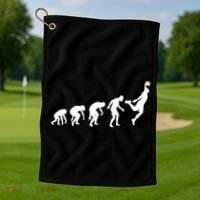 Evolution of a Hooper Basetball Player Design Golf Towel thumb 1