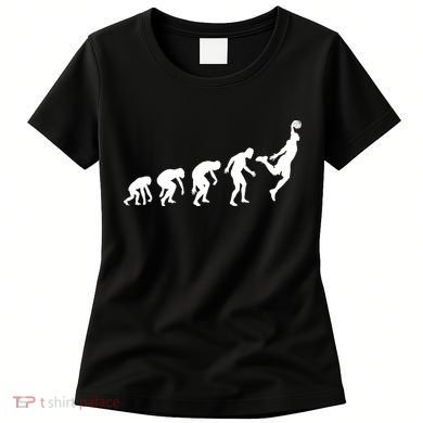 Evolution of a Hooper Basetball Player Design Women's T-Shirt