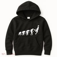 Evolution of a Hooper Basetball Player Design Kids Hoodie thumb 0