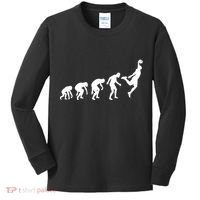 Evolution of a Hooper Basetball Player Design Kids Long Sleeve Shirt thumb 0