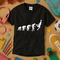 Evolution of a Hooper Basetball Player Design Kids T-Shirt thumb 3