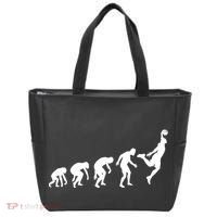 Evolution of a Hooper Basetball Player Design Tote Bag thumb 0