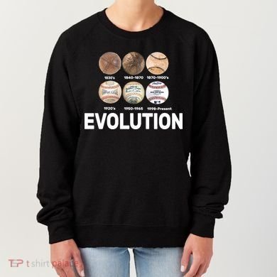 Evolution Of Baseball Women's Sweatshirt