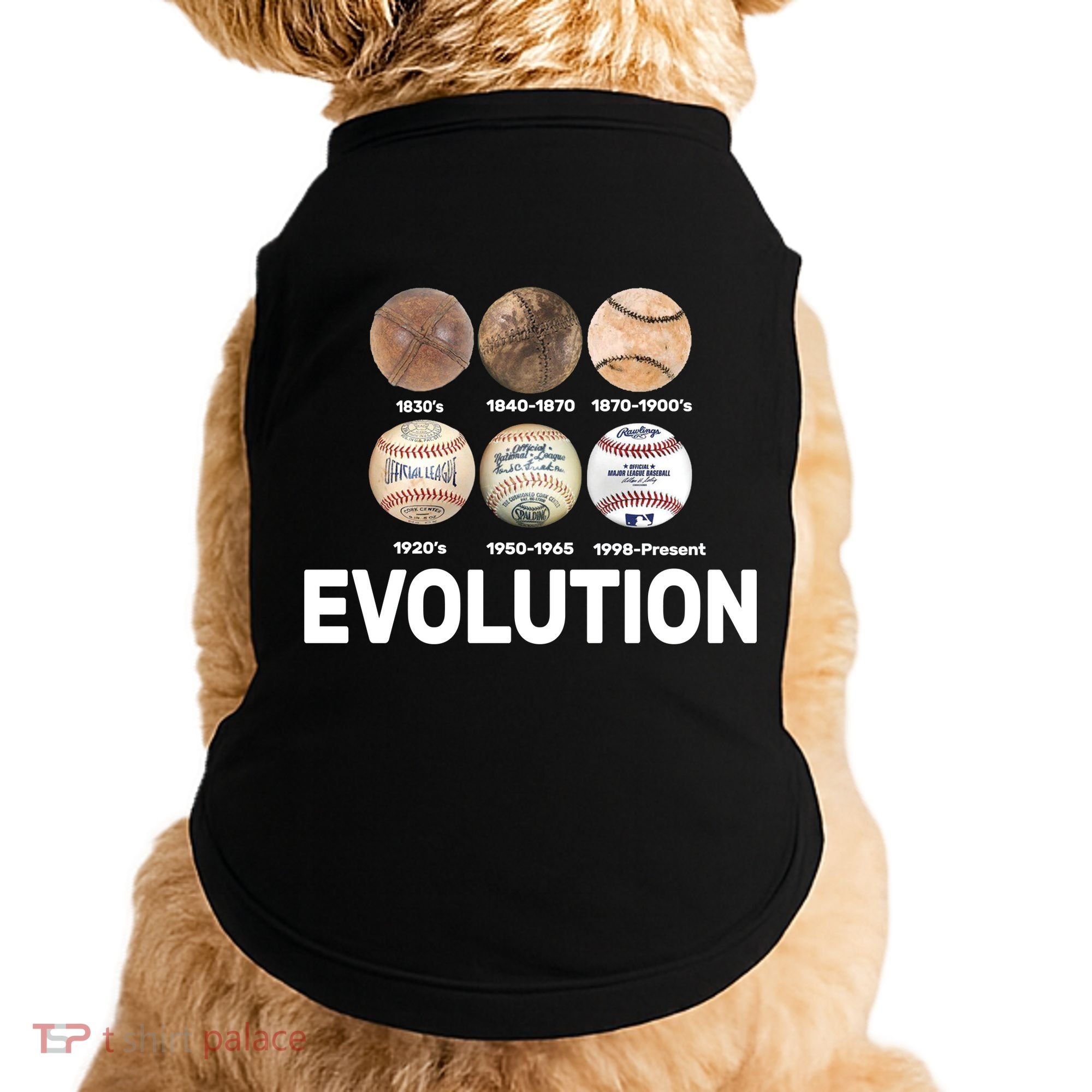 Evolution Of Baseball Doggie Tank