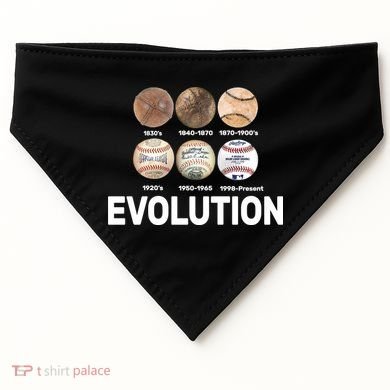 Evolution Of Baseball USA-Made Doggie Bandana