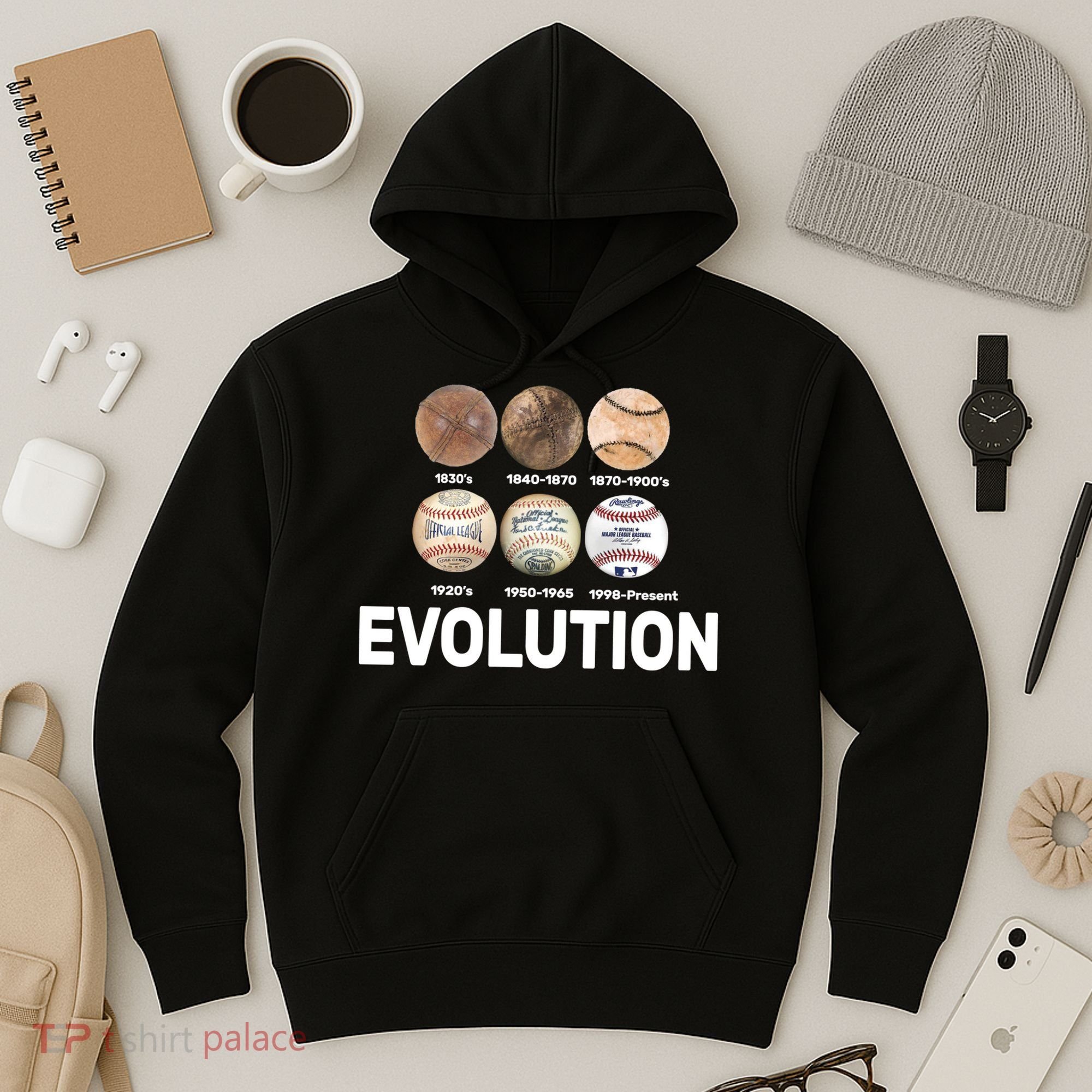 Evolution Of Baseball Hoodie