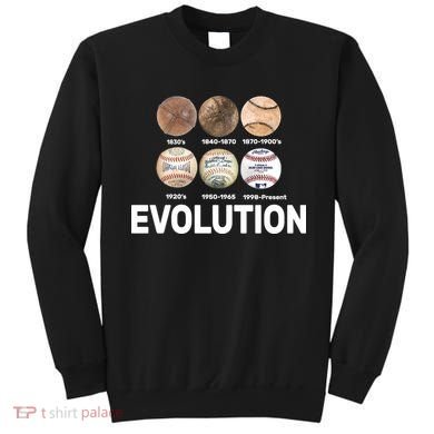 Evolution Of Baseball Sweatshirt