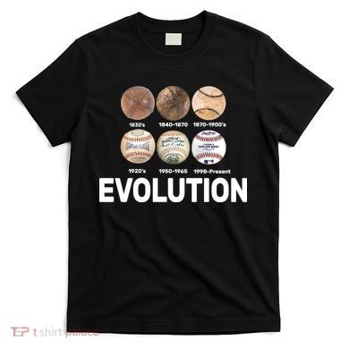 Evolution Of Baseball T-Shirt