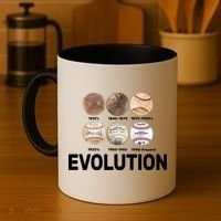 Evolution Of Baseball Coffee Mug thumb 4