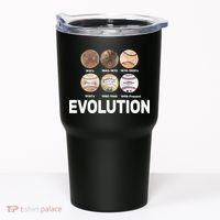 Evolution Of Baseball Tumbler thumb 0