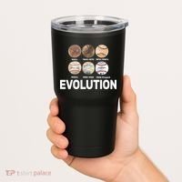 Evolution Of Baseball Tumbler thumb 2