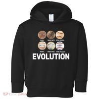 Evolution Of Baseball Toddler Hoodie thumb 0