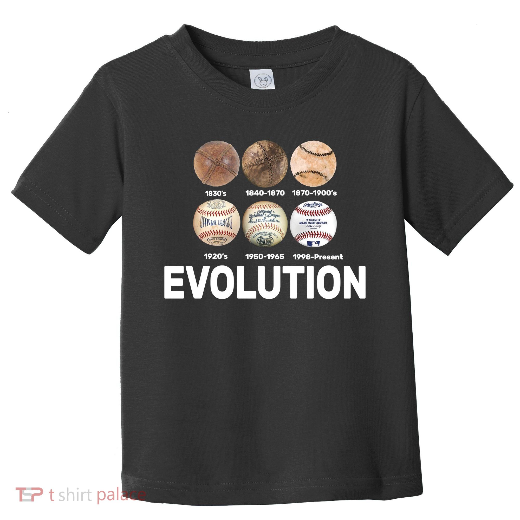 Evolution Of Baseball Toddler T-Shirt