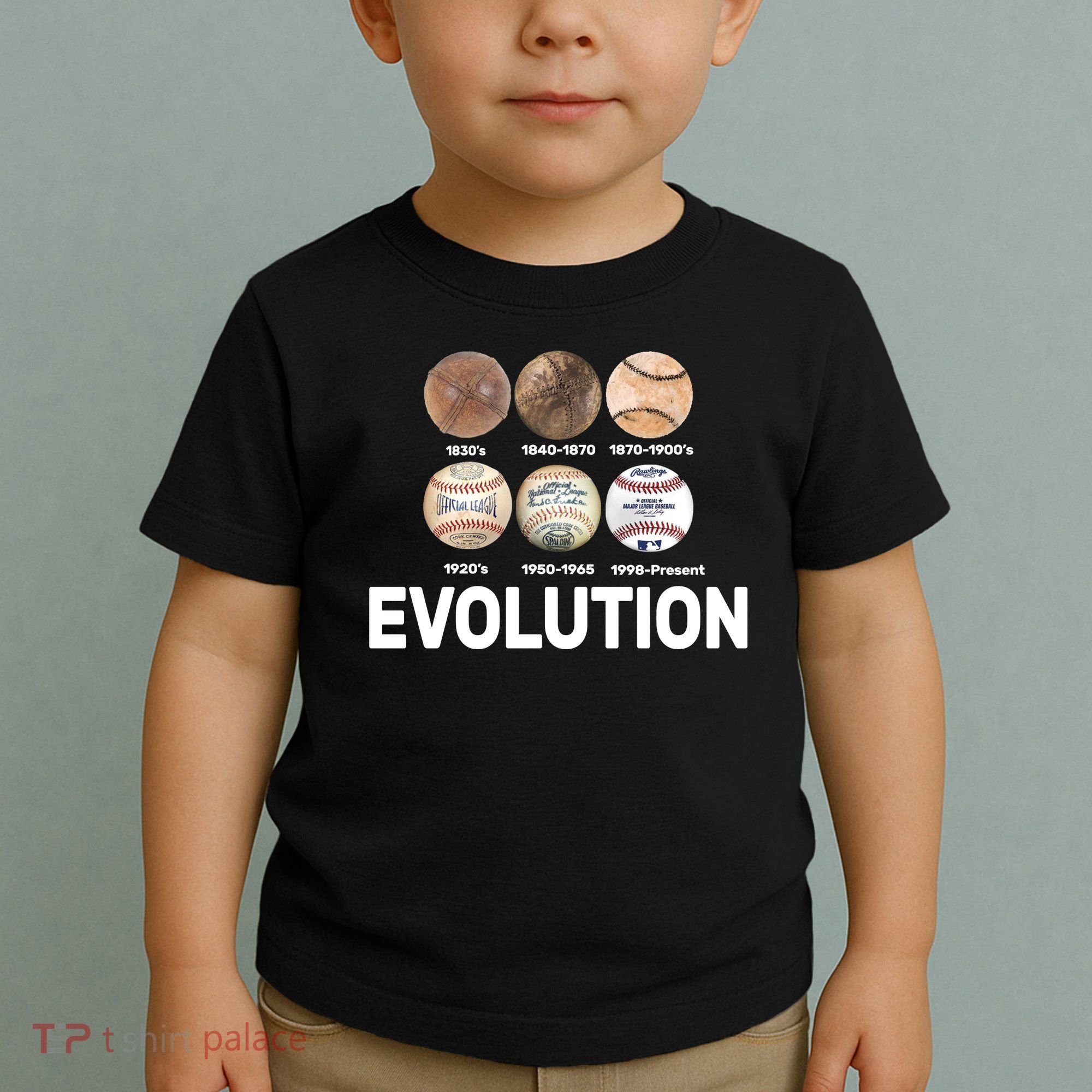 Evolution Of Baseball Toddler T-Shirt
