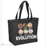 Evolution Of Baseball Tote Bag thumb 2