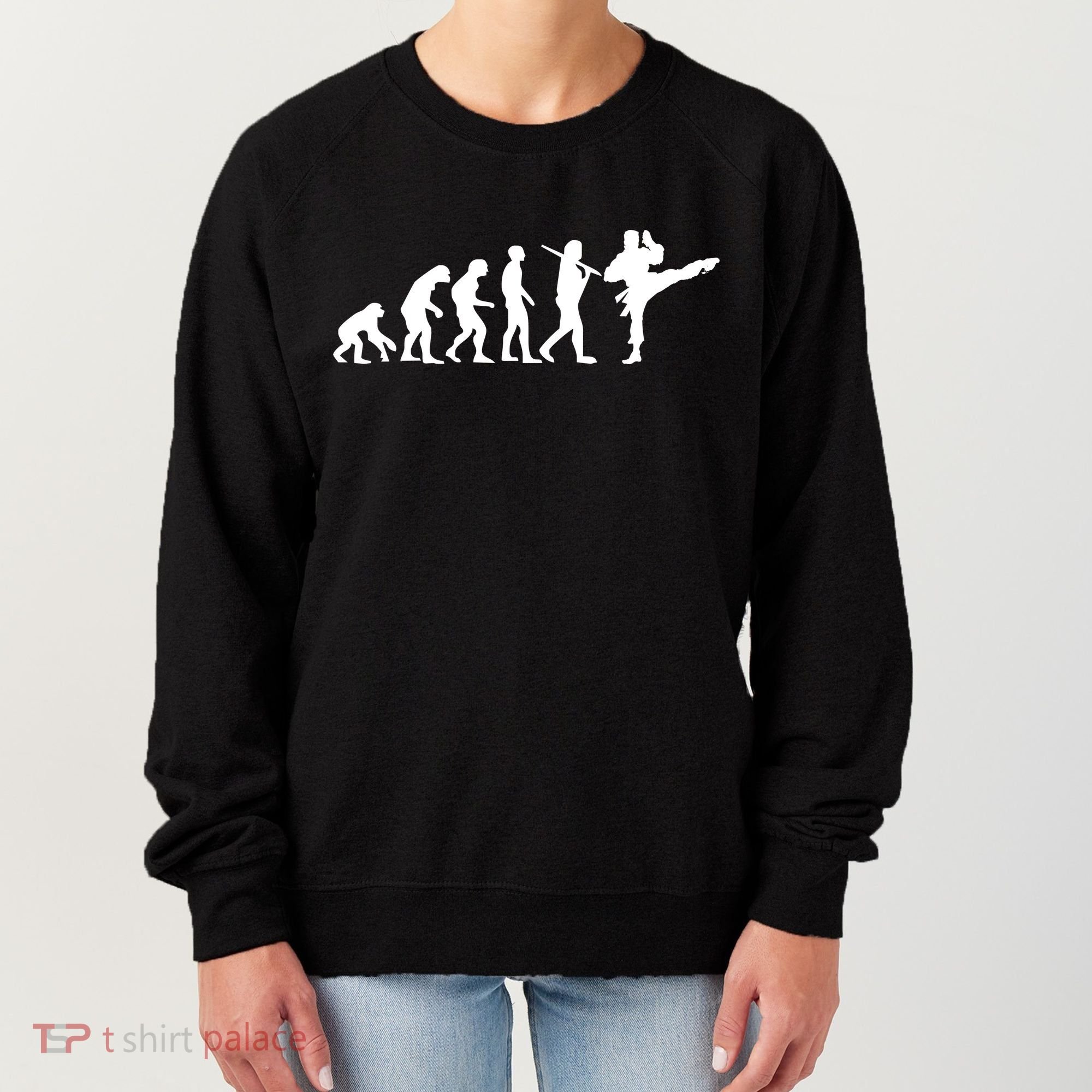Evolution of Karate Women's Sweatshirt