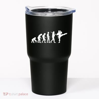 Evolution of Karate Tumbler