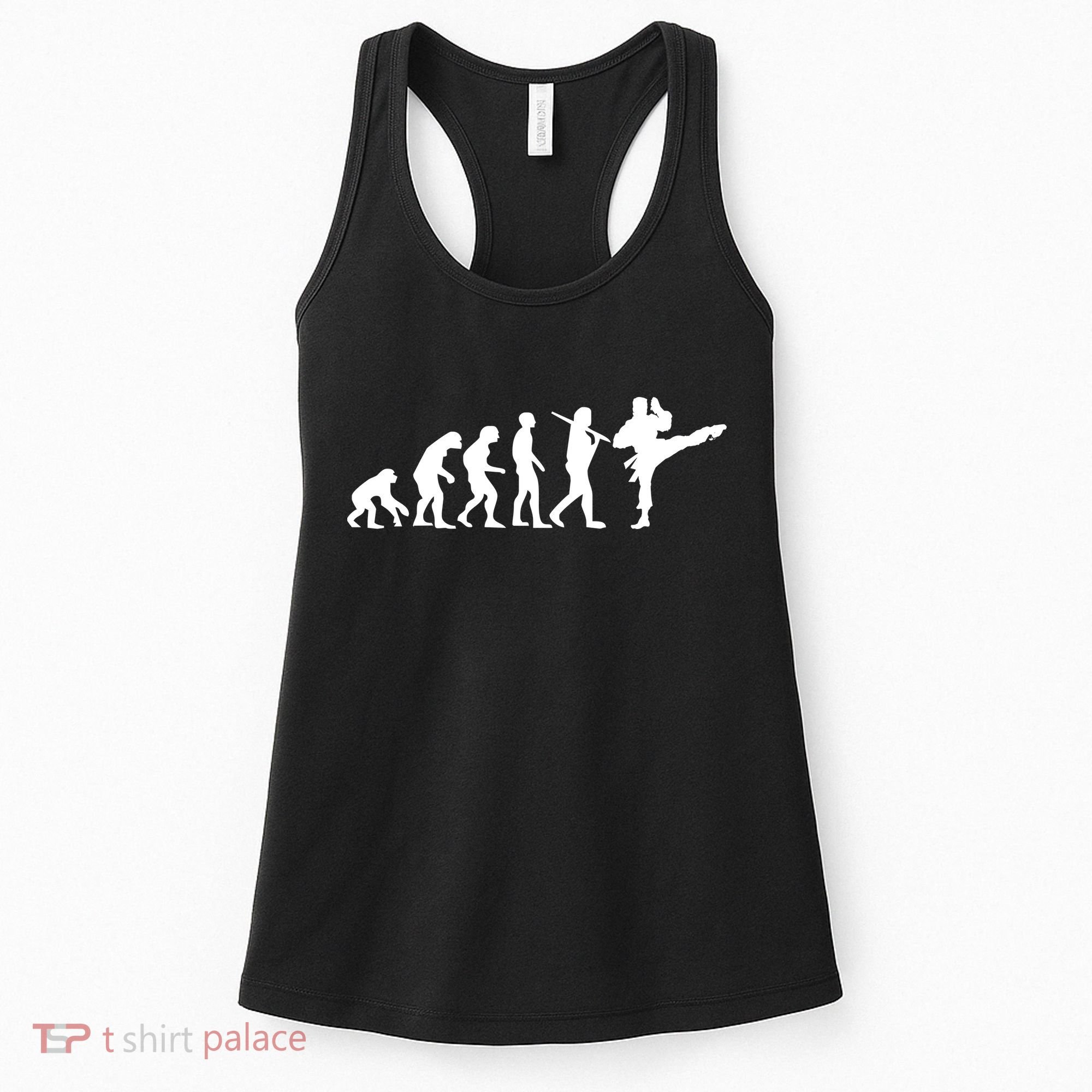 Evolution of Karate Women's Tank Top