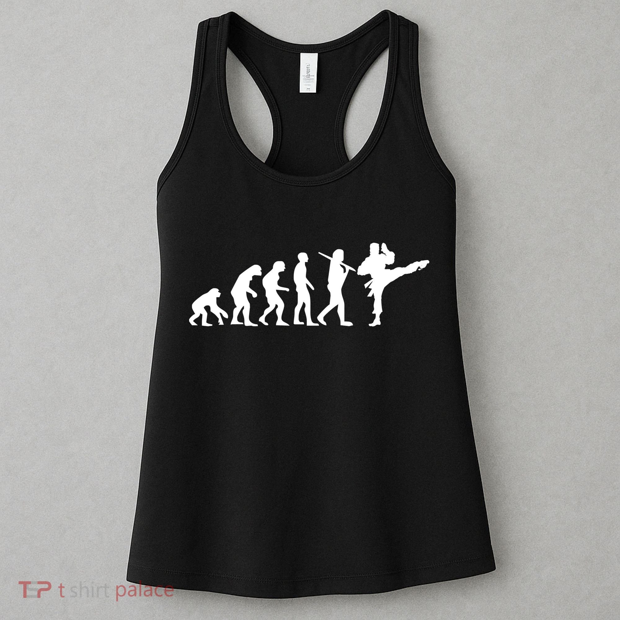 Evolution of Karate Women's Tank Top