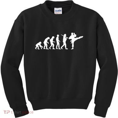 Evolution of Karate Kids Sweatshirt