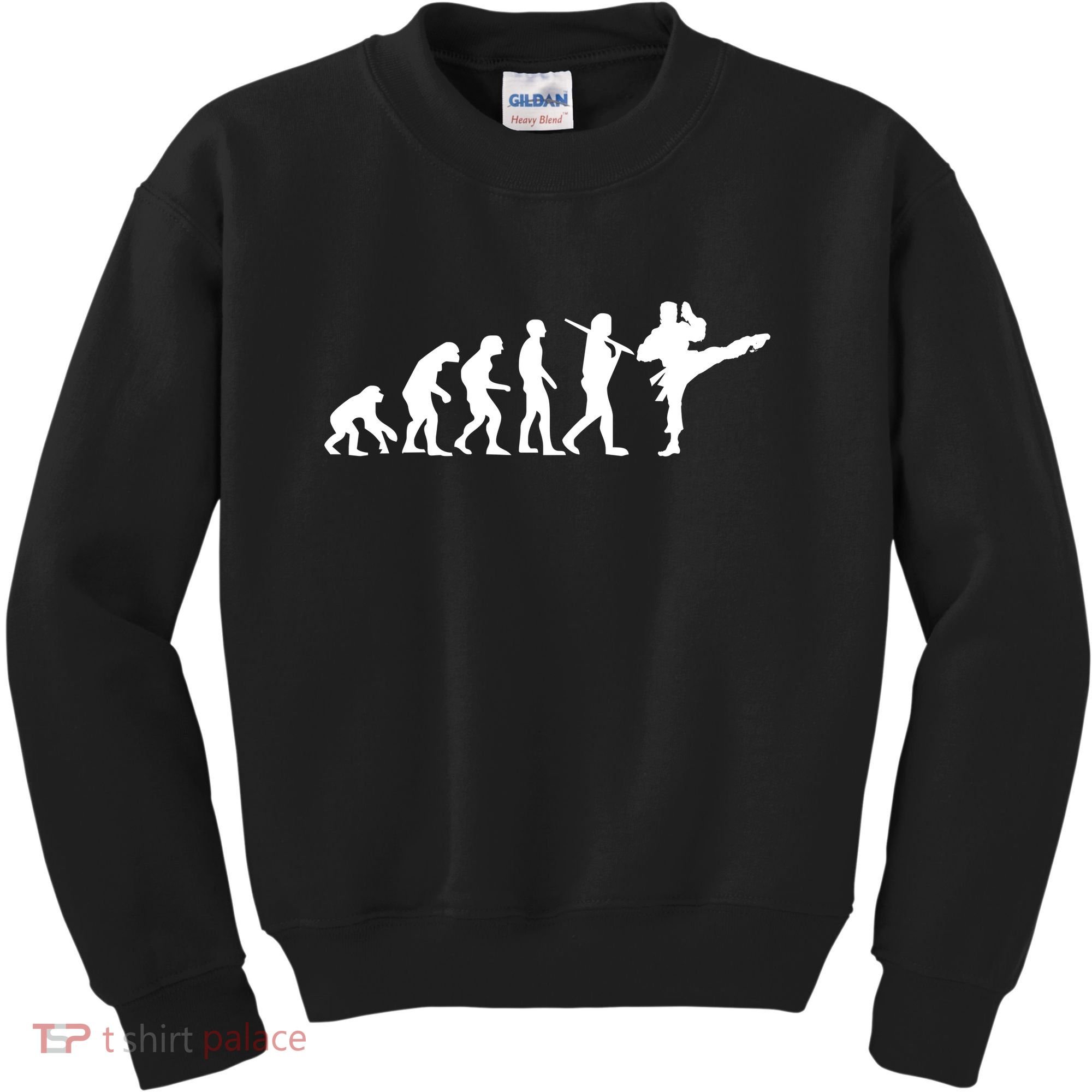 Evolution of Karate Kids Sweatshirt