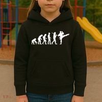 Evolution of Karate Kids Hoodie thumb 3