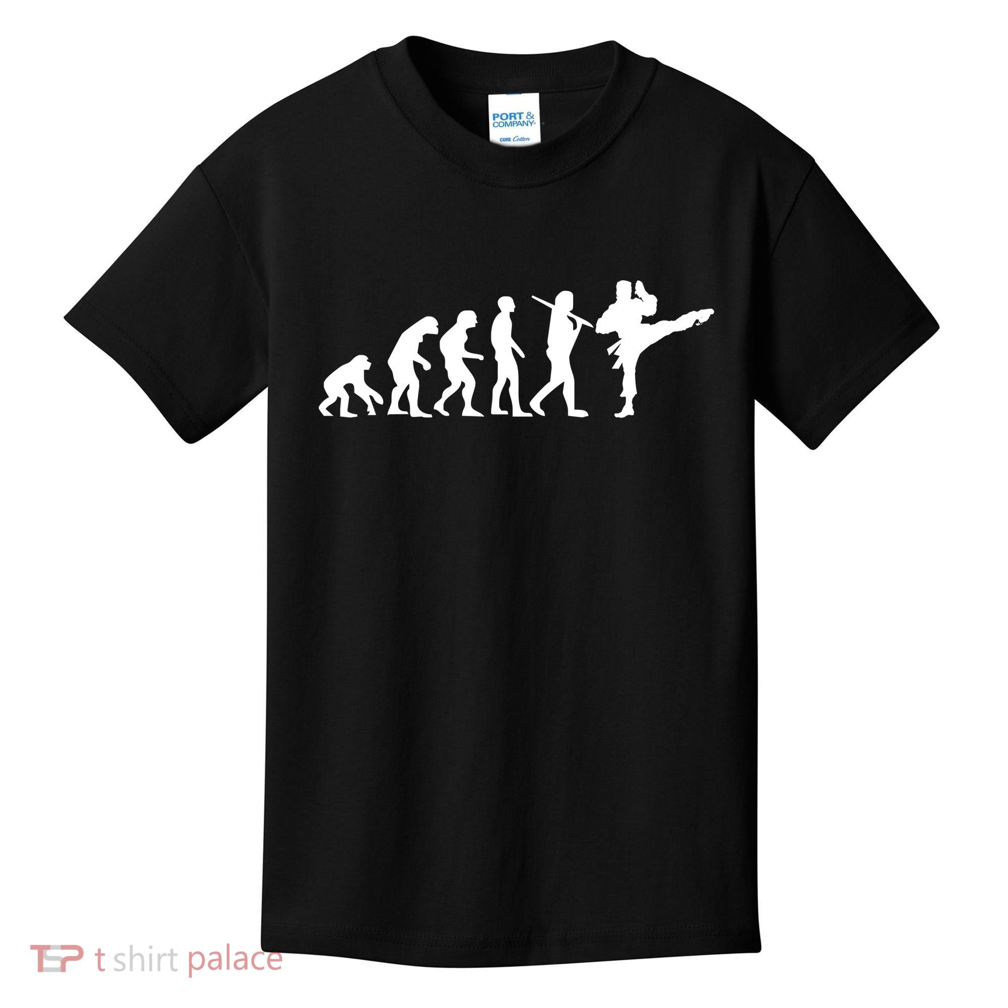Evolution of Karate Kids T-Shirt