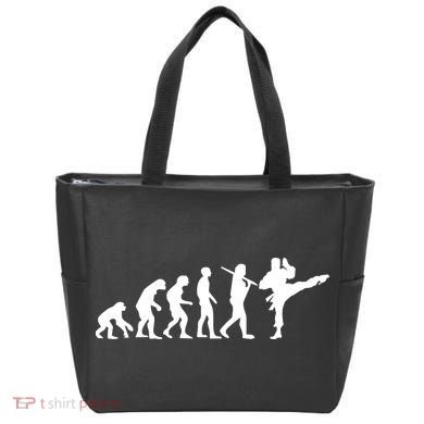 Evolution of Karate Tote Bag