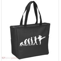 Evolution of Karate Tote Bag thumb 2