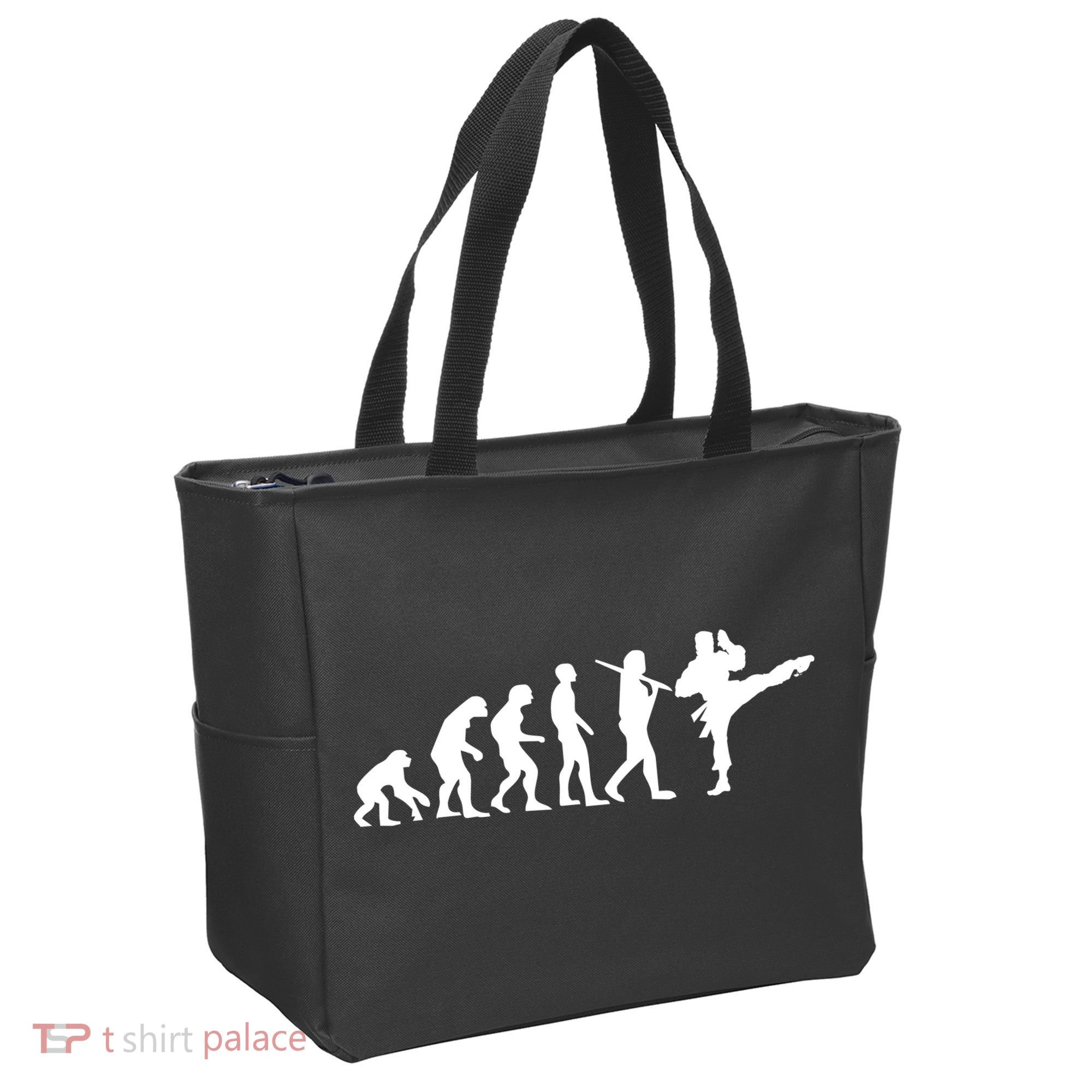 Evolution of Karate Tote Bag