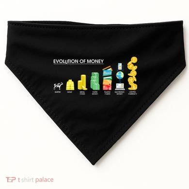 Evolution of Money USA-Made Doggie Bandana