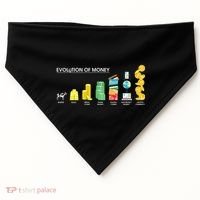 Evolution of Money USA-Made Doggie Bandana thumb 0