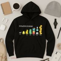 Evolution of Money Hoodie thumb 3