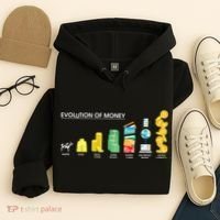 Evolution of Money Hoodie thumb 4