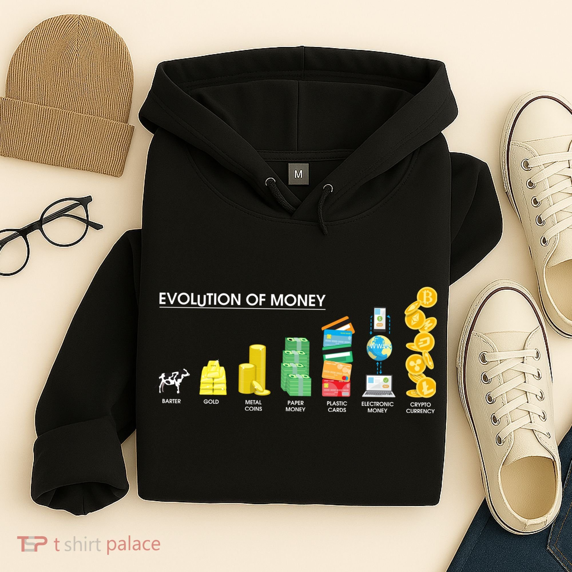 Evolution of Money Hoodie