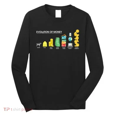 Evolution of Money Long Sleeve Shirt