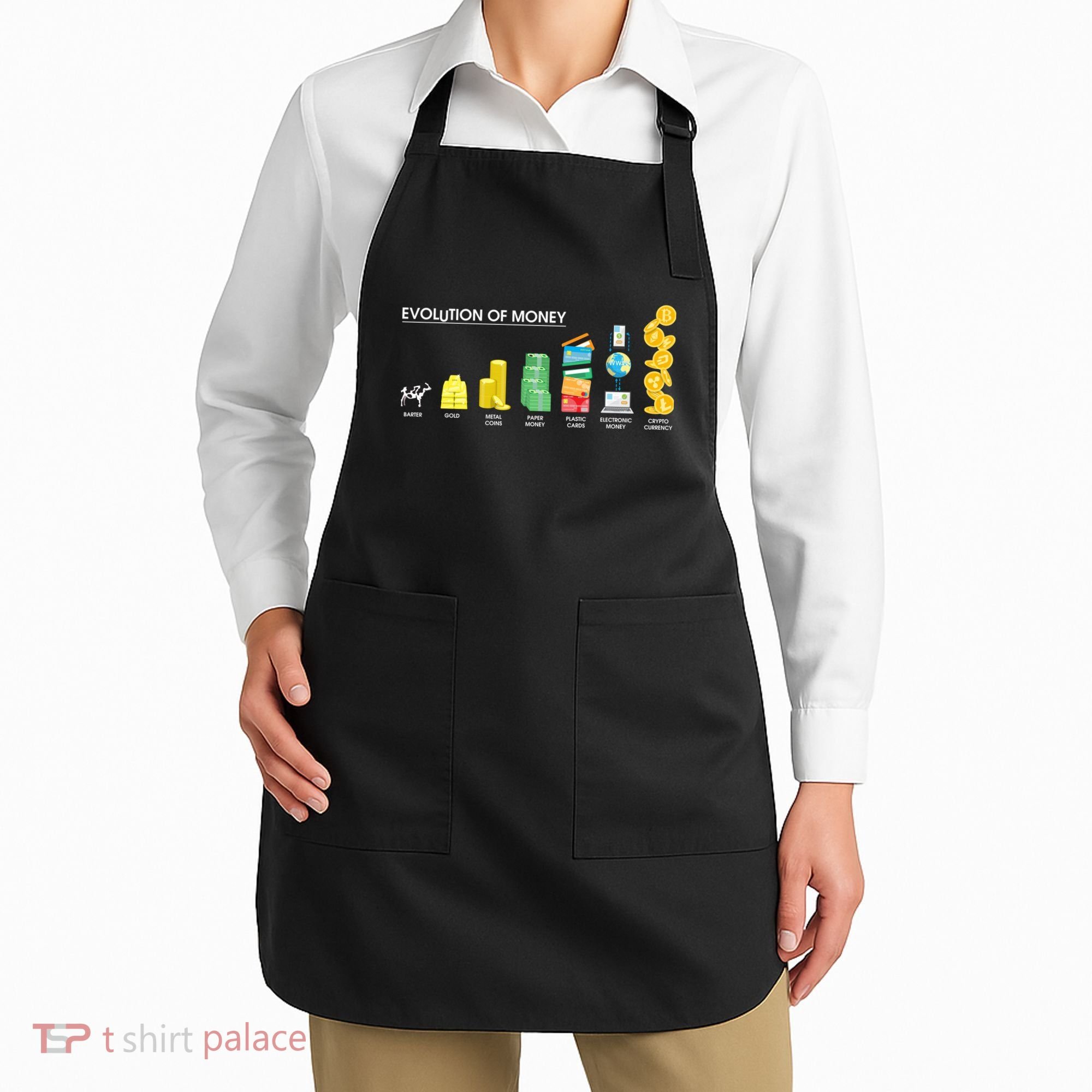 Evolution of Money Apron