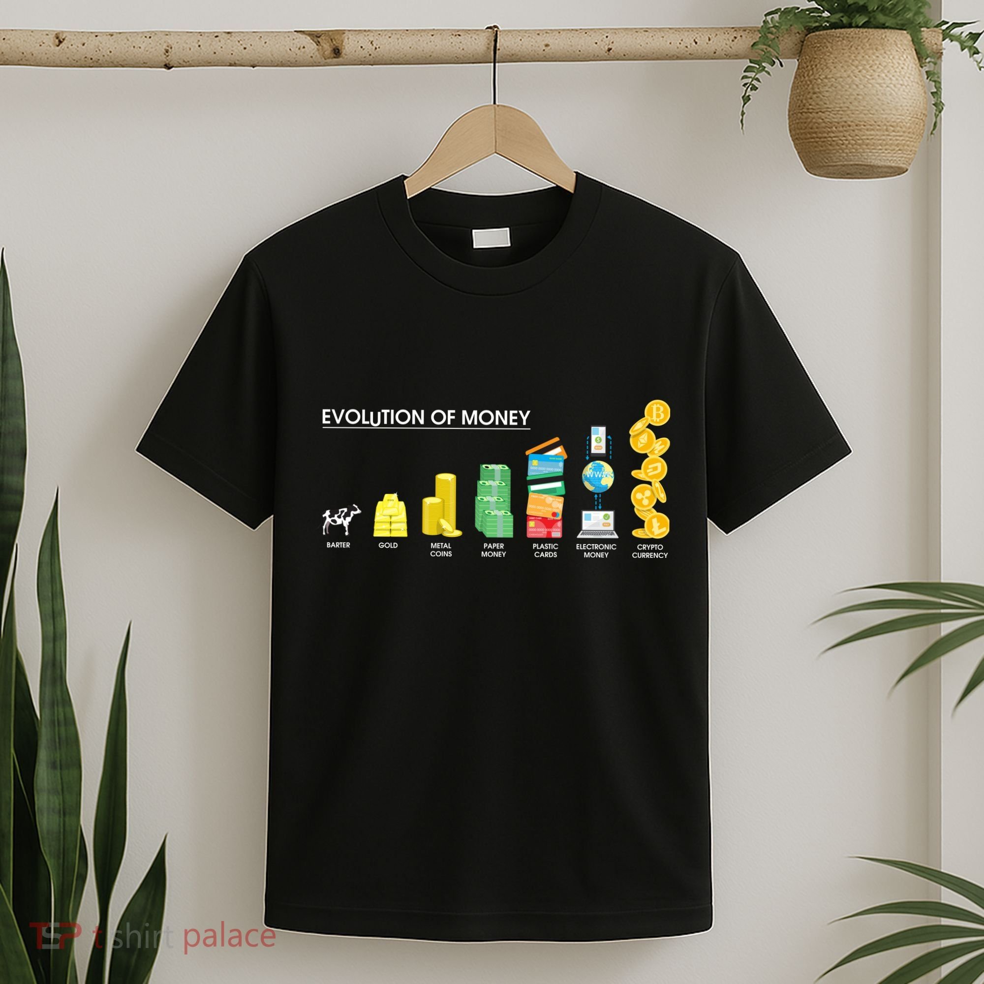 Evolution of Money T-Shirt