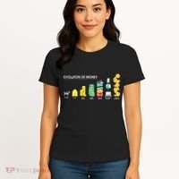 Evolution of Money Women's T-Shirt thumb 4