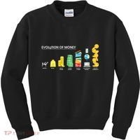 Evolution of Money Kids Sweatshirt thumb 0