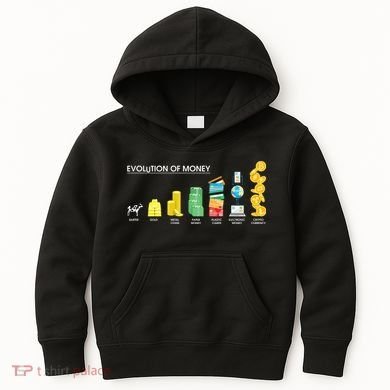 Evolution of Money Kids Hoodie