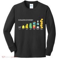 Evolution of Money Kids Long Sleeve Shirt thumb 0