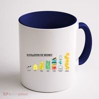 Evolution of Money Coffee Mug thumb 1