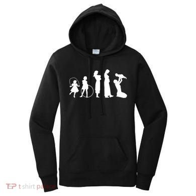 Evolution Of Mother Women's Hoodie
