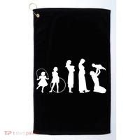Evolution Of Mother Golf Towel thumb 0