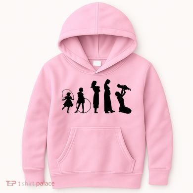 Evolution Of Mother Kids Hoodie