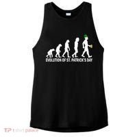 Evolution of St. Patrick's Day Ladies PosiCharge Tri-Blend Wicking Tank thumb 0