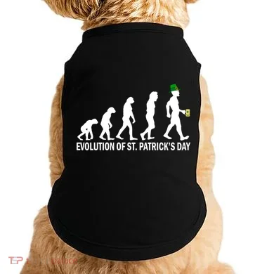 Evolution of St. Patrick's Day Doggie Tank